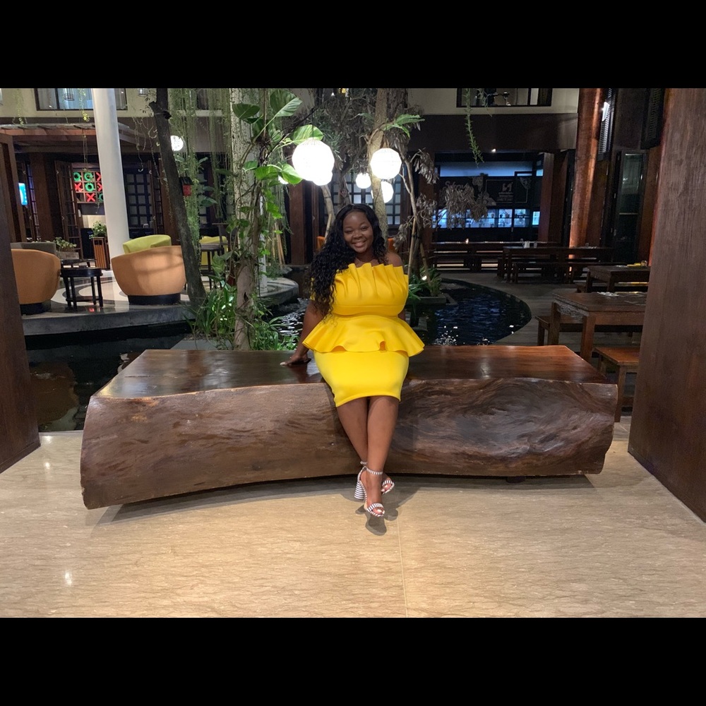 Asoph Plus Size Cup Cake Dress